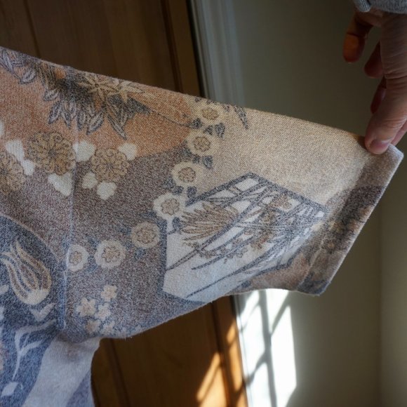 💚 VINTAGE VIA CONDOTTI Floral Pattern T-Shirt (M) - Picture 6 of 13